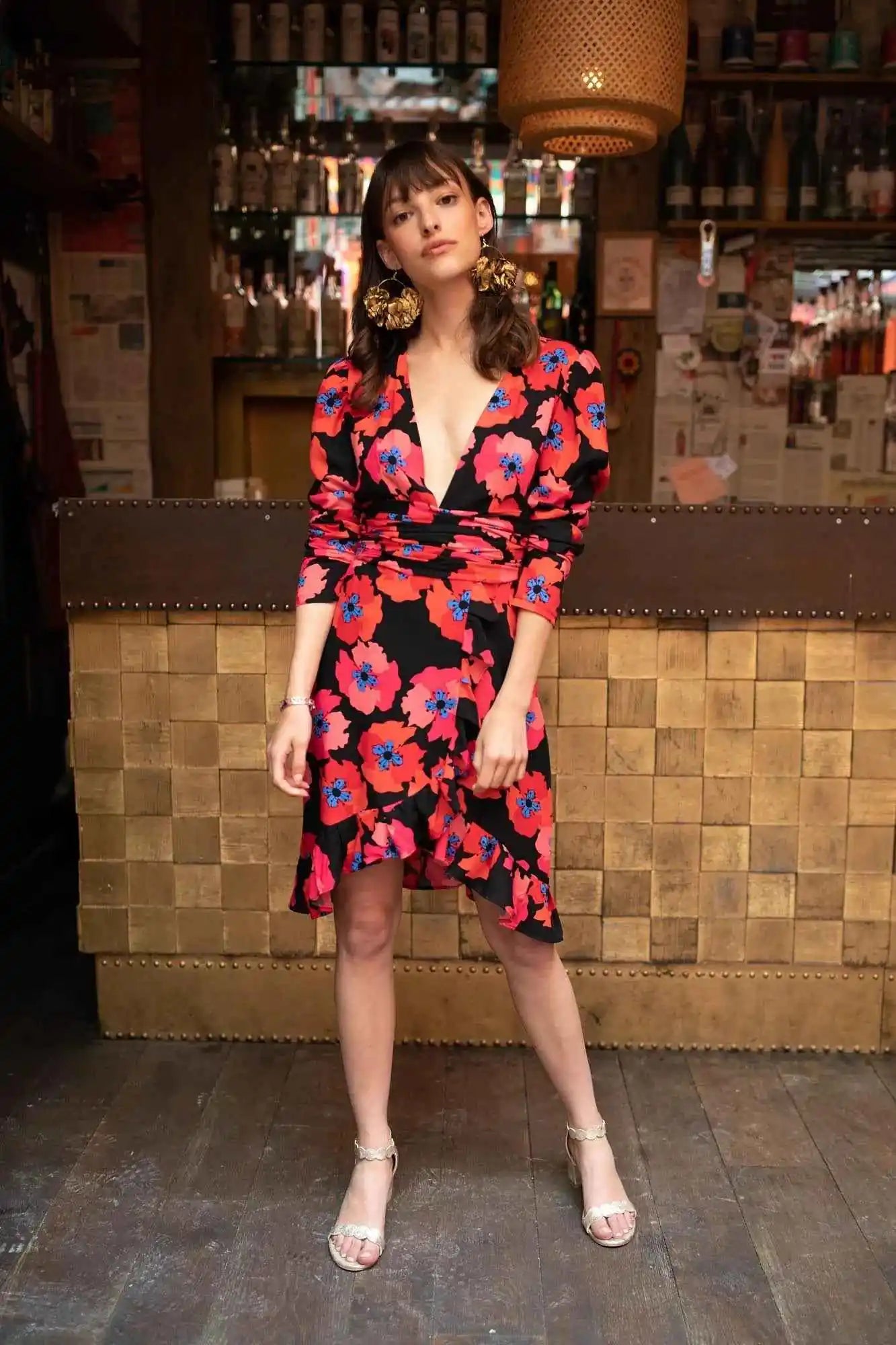 Robe Pia en imprimé fleuri
