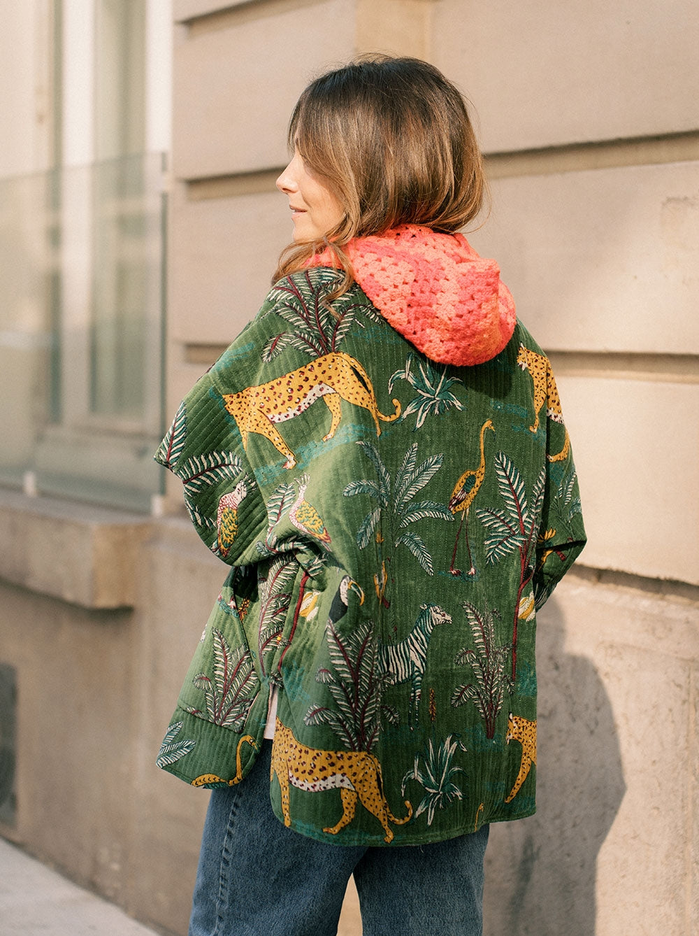 Veste Totem Green Tiger - Rezine Paris