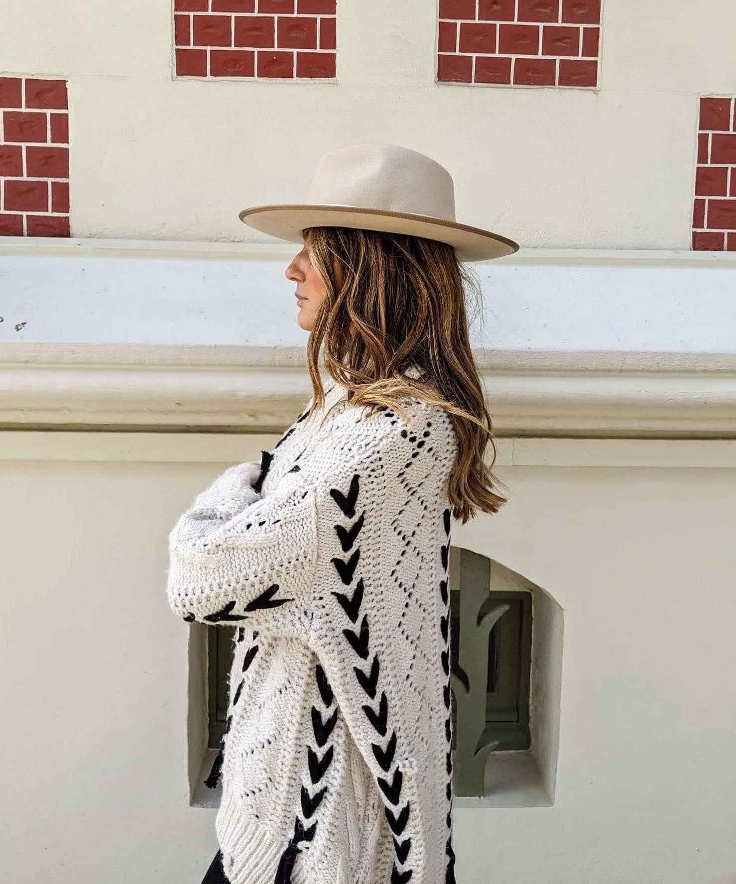 Chapeau Paloma ruban beige