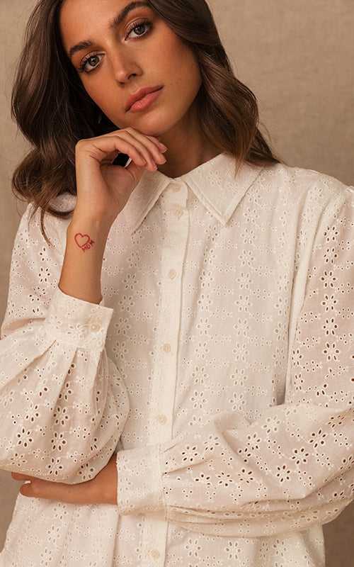 Robe Joy broderie anglaise - Rezine Paris