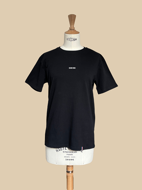 Tee shirt Peter noir - Rezine Paris