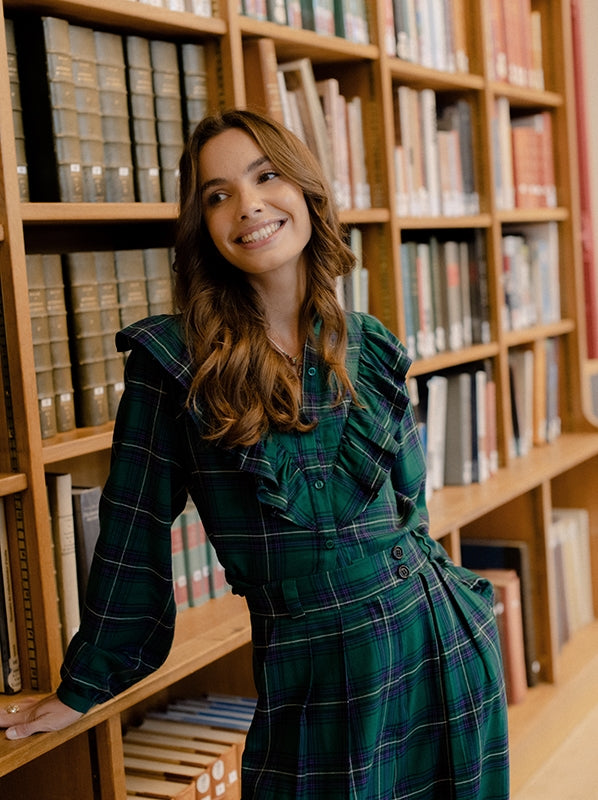 Chemise Kate en Tartan - Rezine Paris