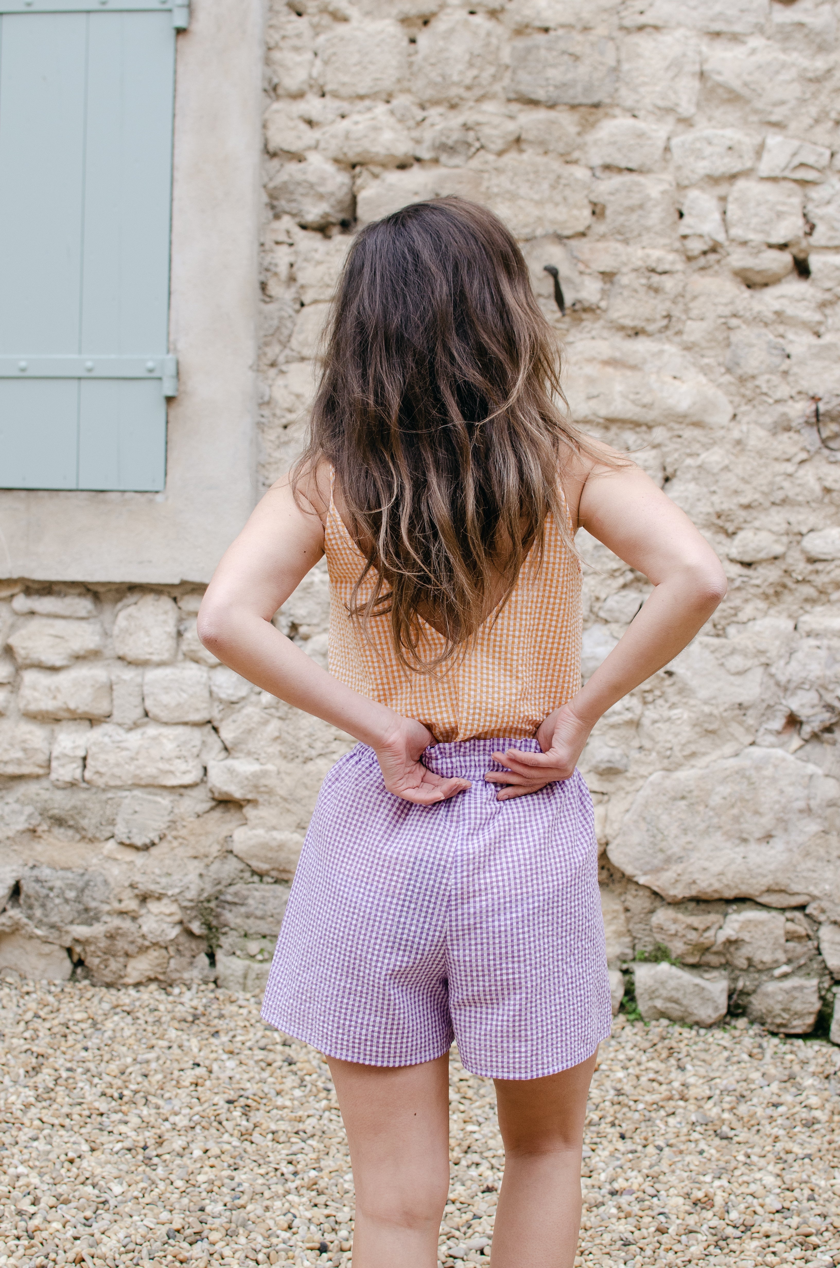 Short Gaspard lavande - Rezine Paris