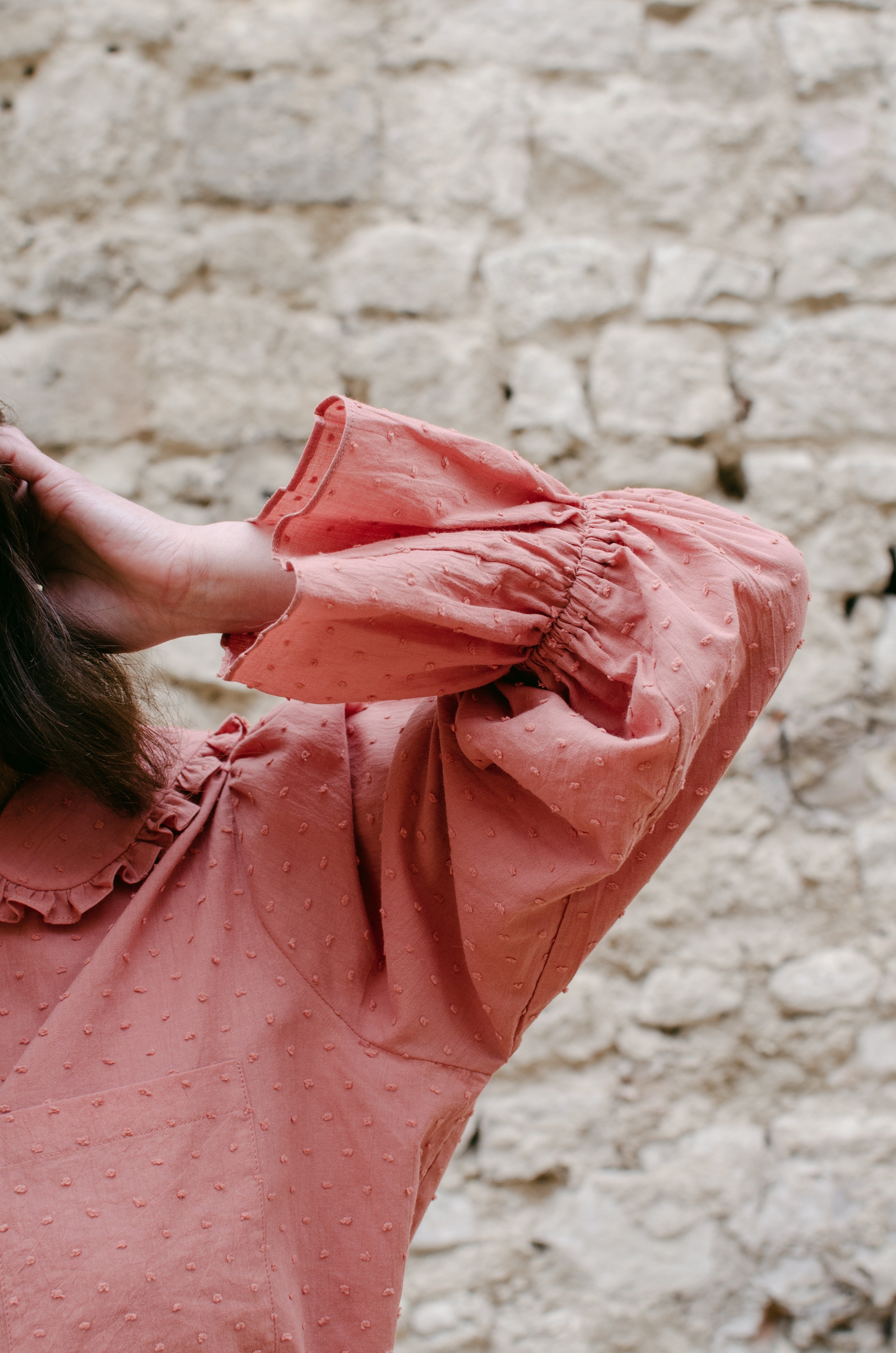 Chemise Pagnol imprimé Marsala - Rezine Paris