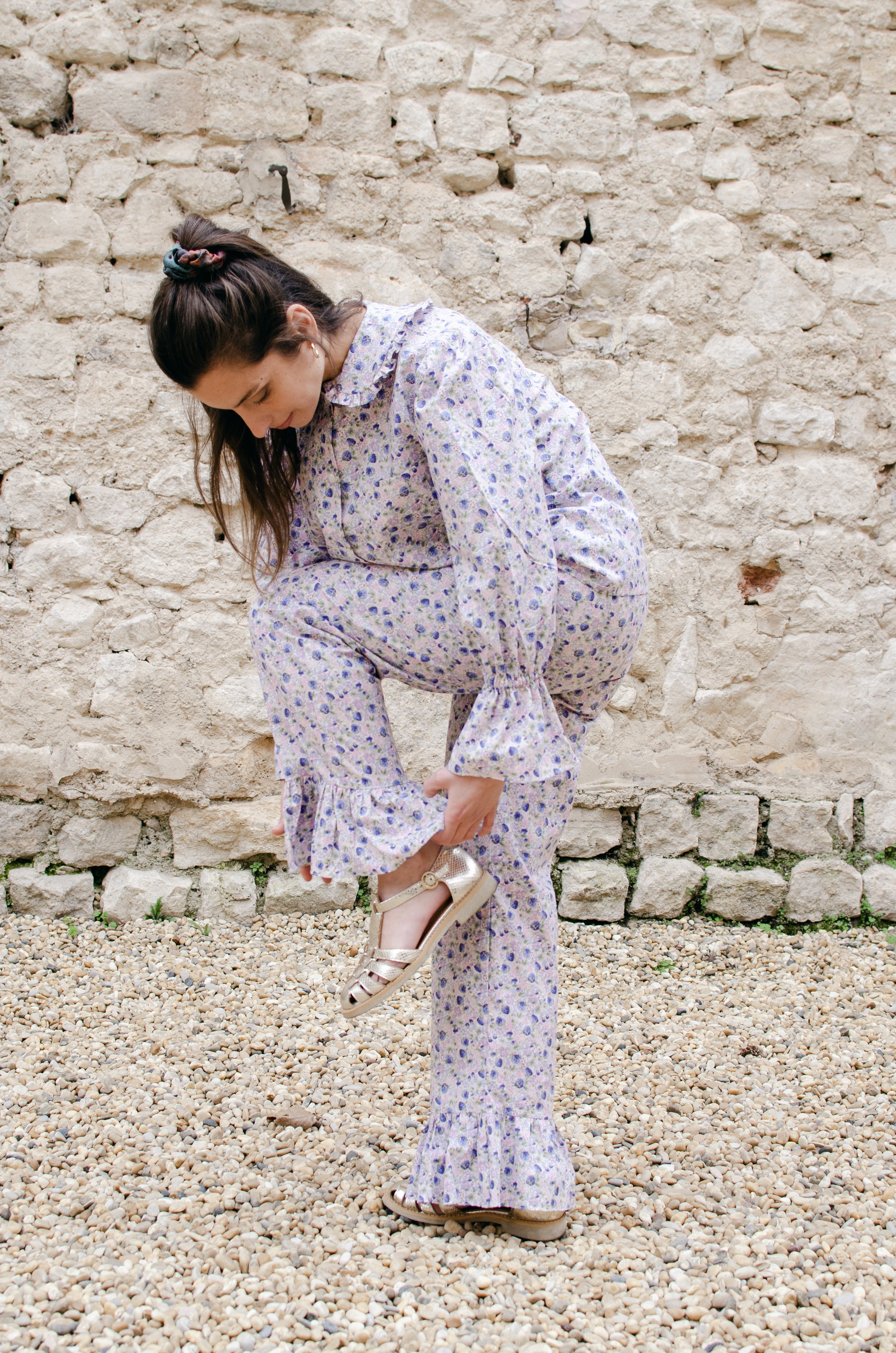 Pantalon Marcel imprimé Liberty - Rezine Paris