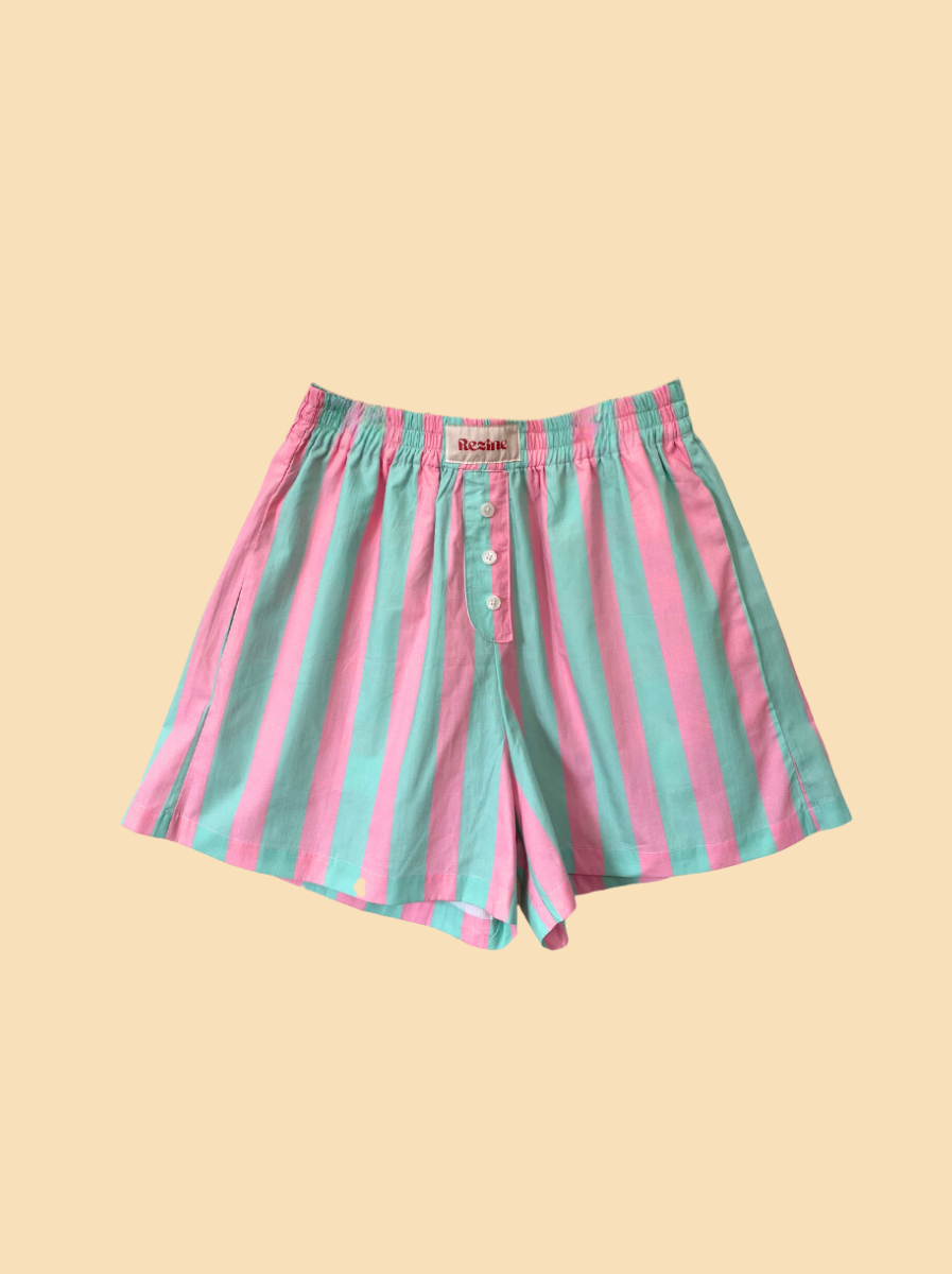 Short Noé print serviette