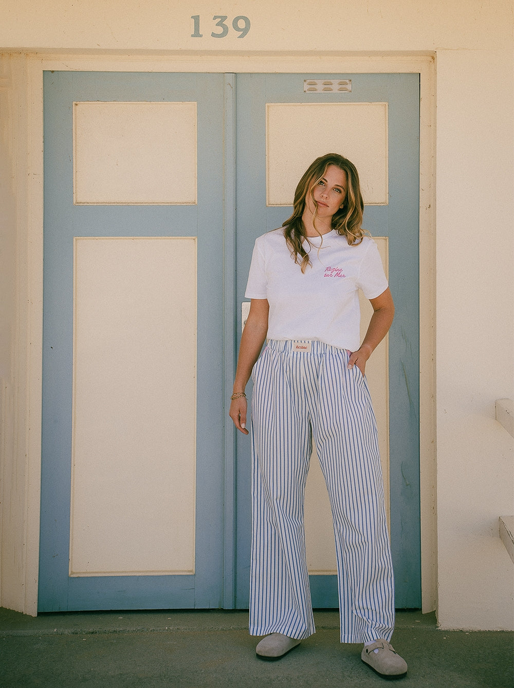 Pantalon Léon blue sky - Rezine Paris