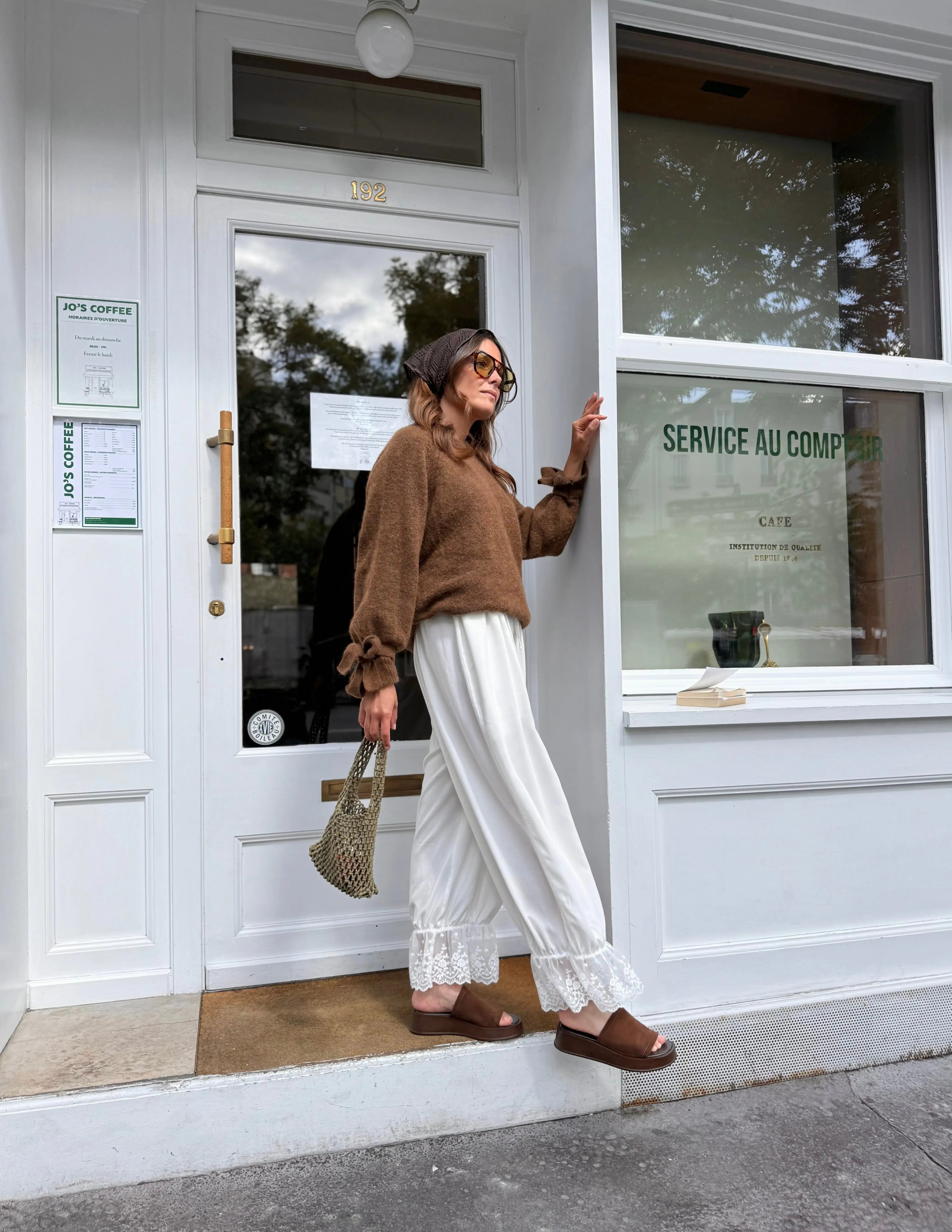 Pantalon Ballon à dentelle - Rezine Paris