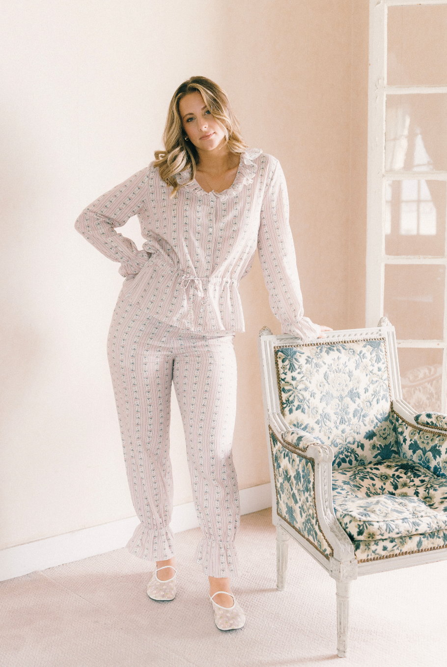 Pantalon Léonard Rose - Rezine Paris