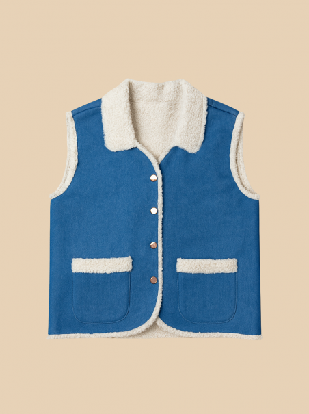 Veston Archie - Denim & sherpa