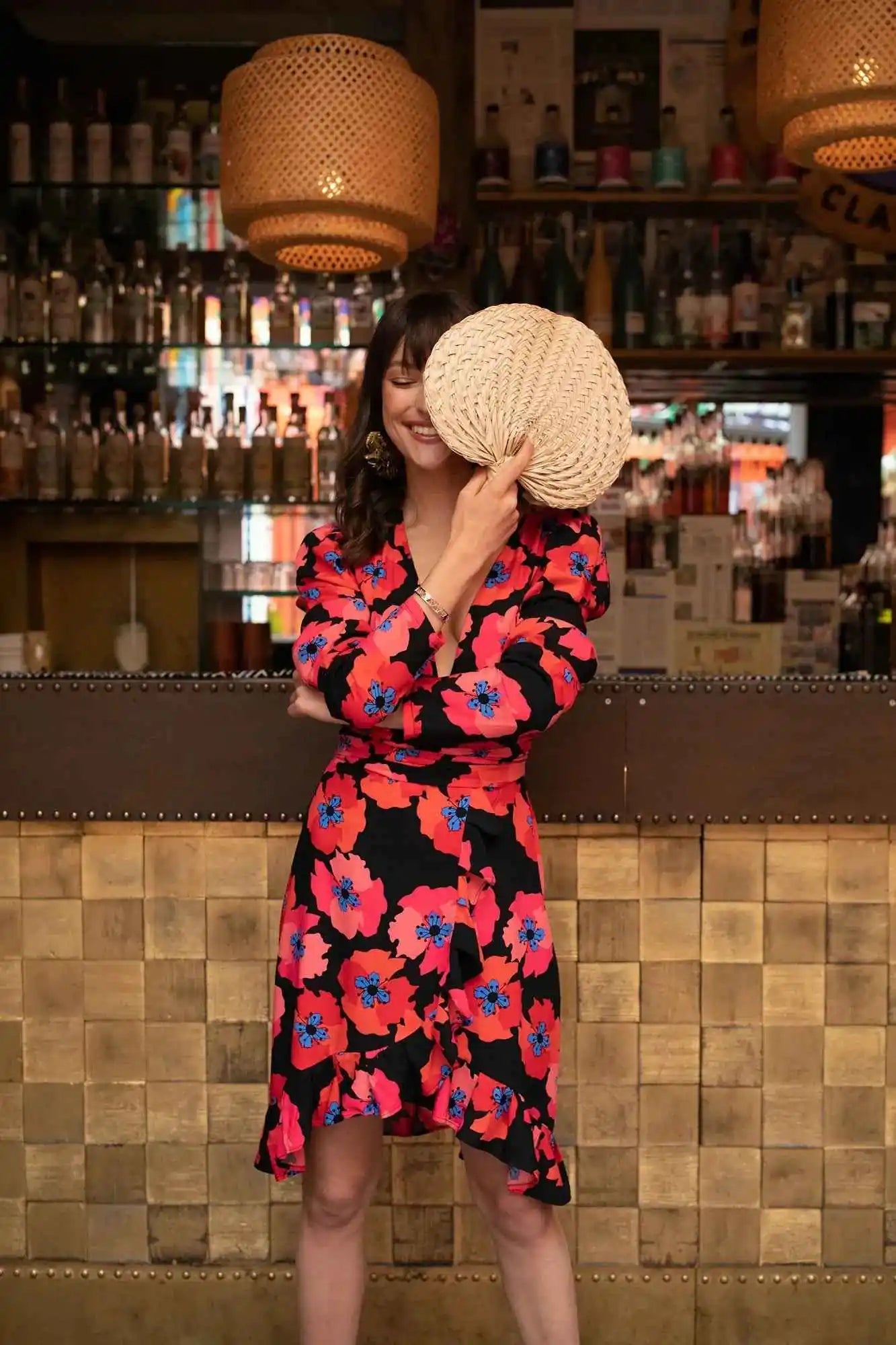 Robe Pia en imprimé fleuri