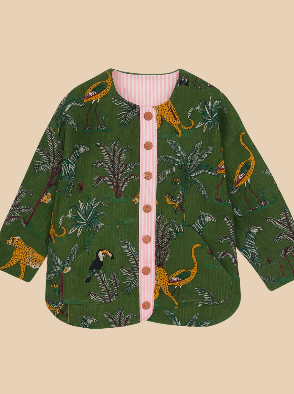 Veste Totem Green Tiger - Rezine Paris