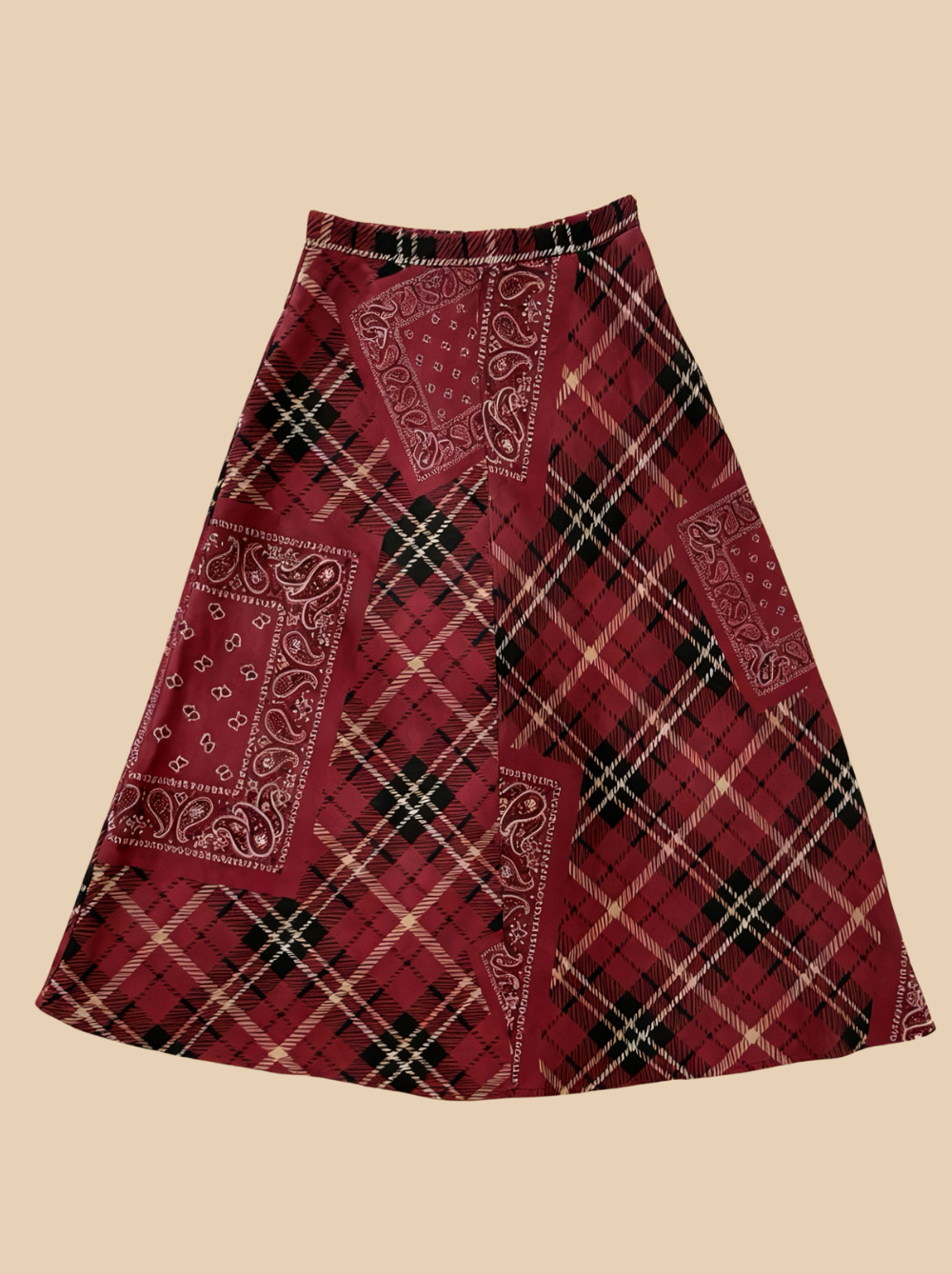 Jupe Arizona Bordeaux - Rezine Paris