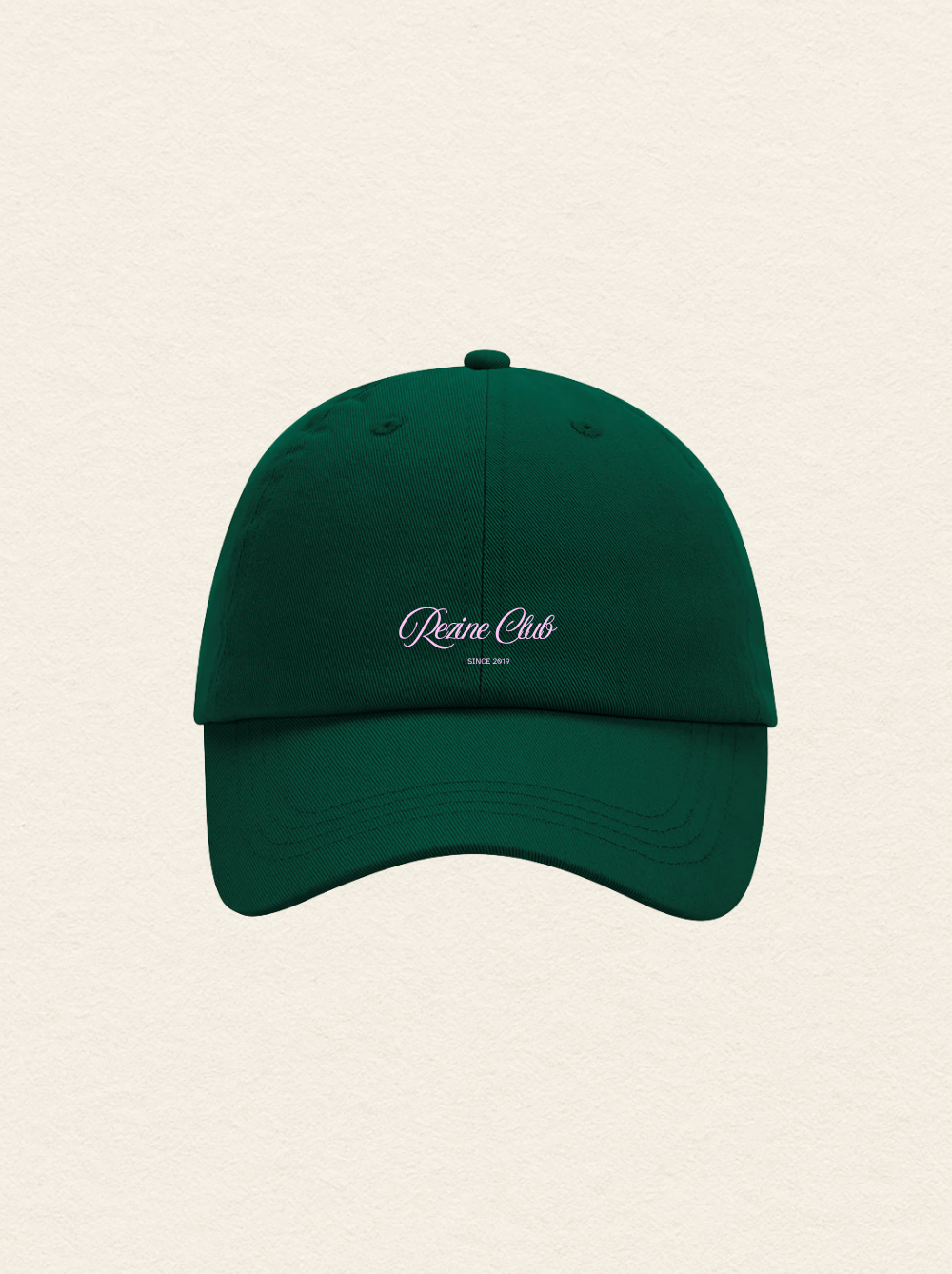 Casquette Rezine Club vert forêt