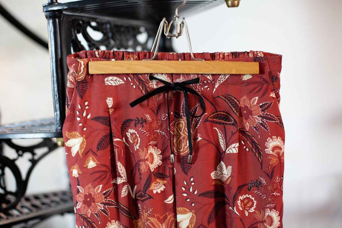 Pantalon Otis bordeaux