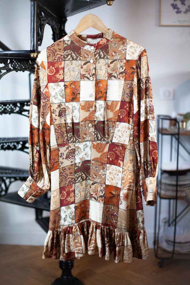 Robe Carmen Patchwork