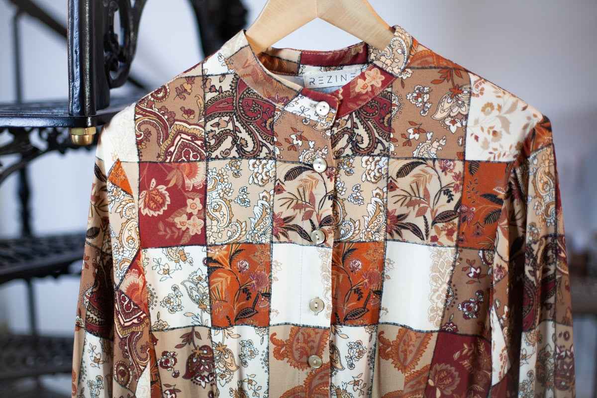 Robe Carmen Patchwork