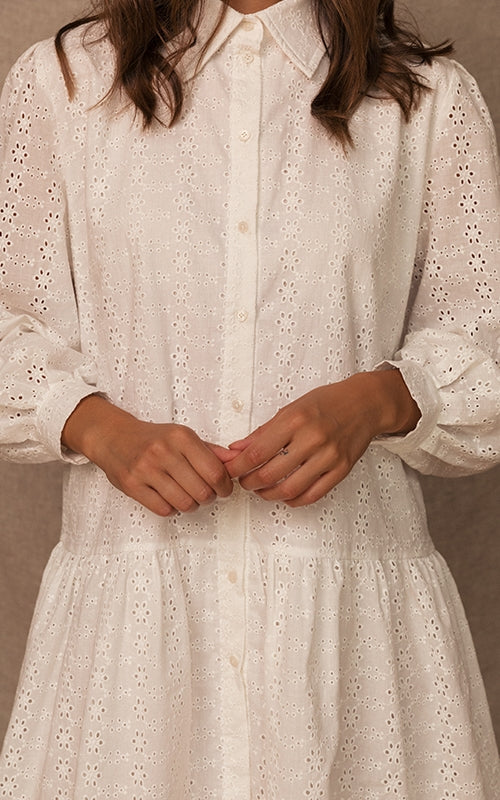 Robe Joy broderie anglaise - Rezine Paris