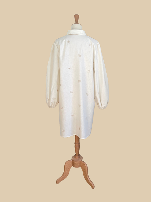 Robe Bianca Vanille - Rezine Paris