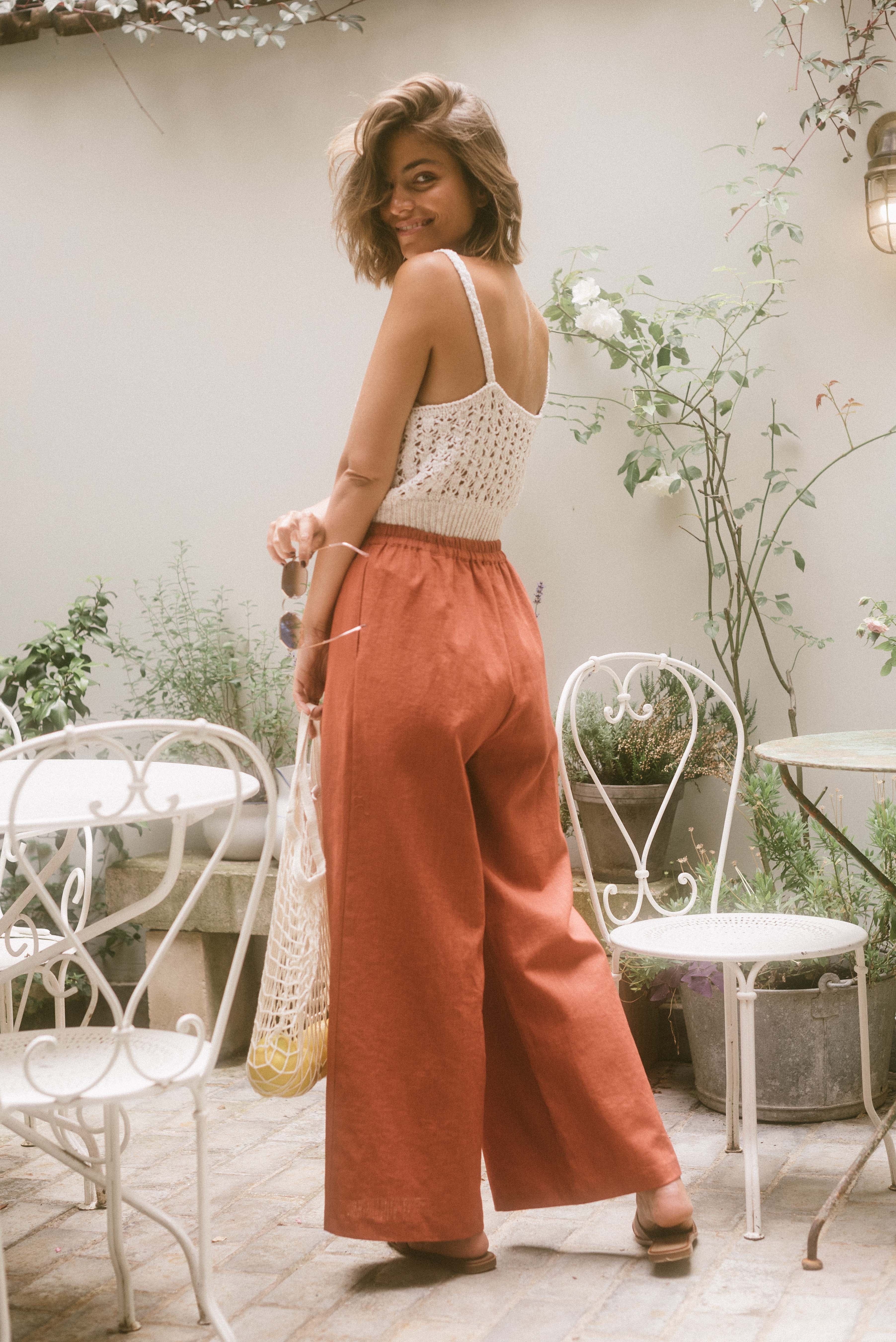 Pantalon Lino - Rezine Paris