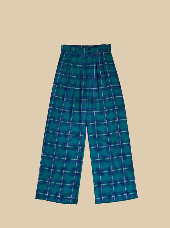 Pantalon Harry en tartan - Rezine Paris