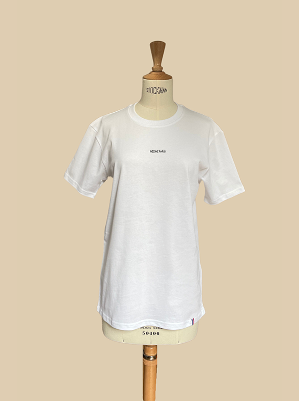 Tee shirt Peter blanc - Rezine Paris