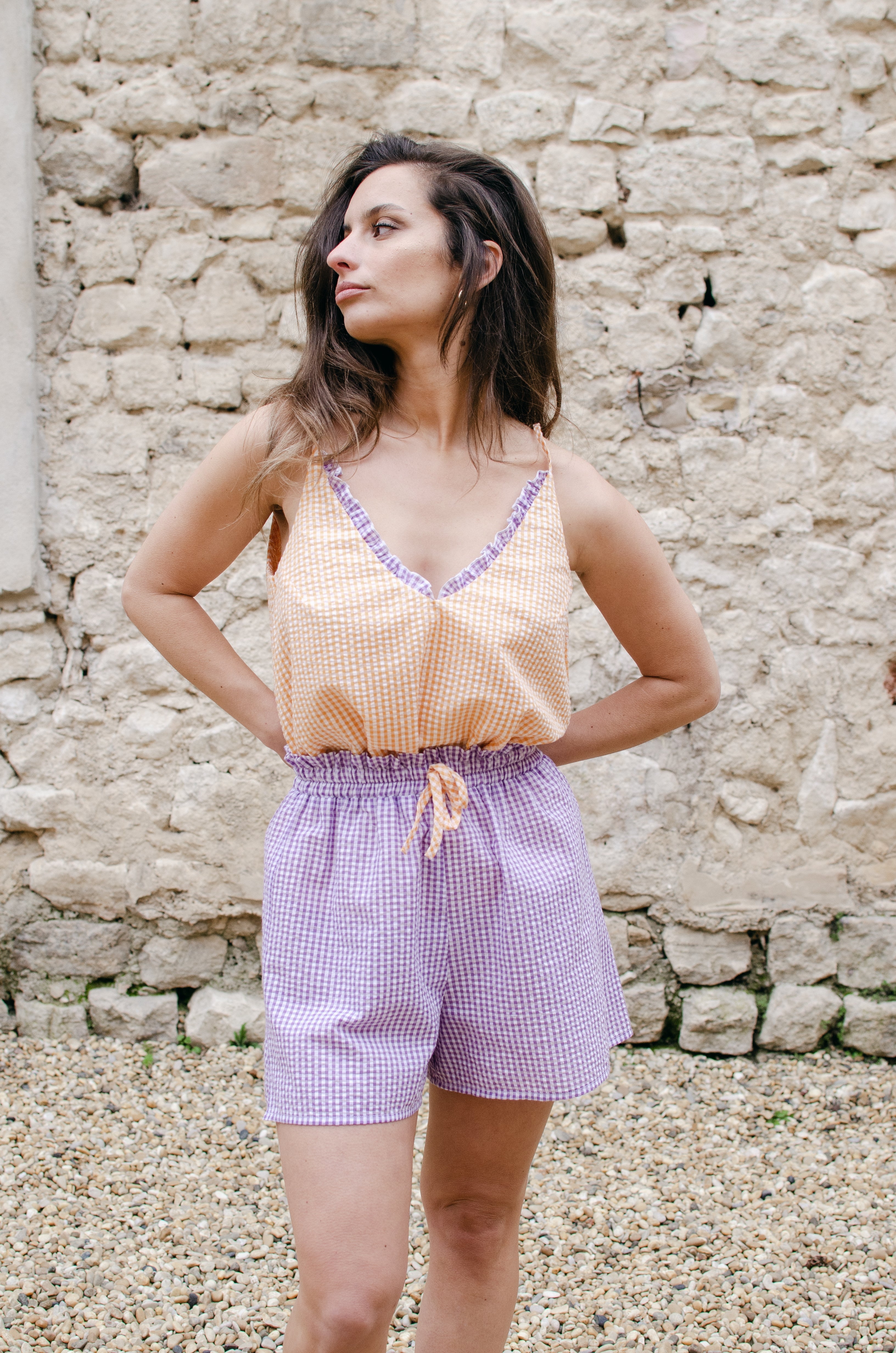 Short Gaspard lavande - Rezine Paris