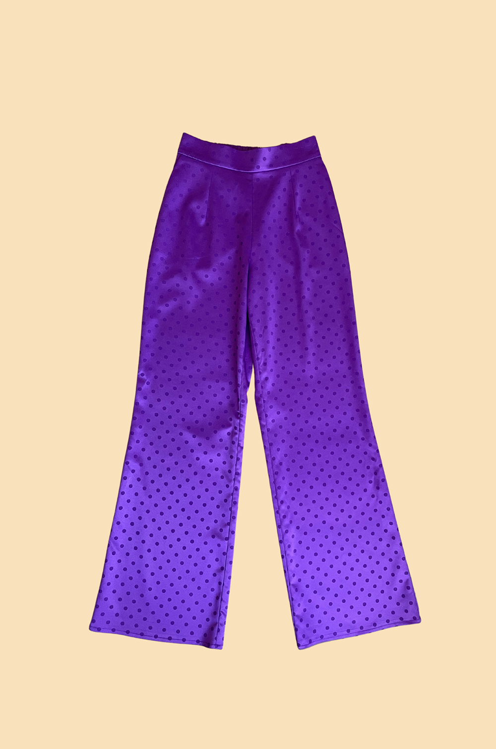 Pantalon Pablo pois violet - Rezine Paris