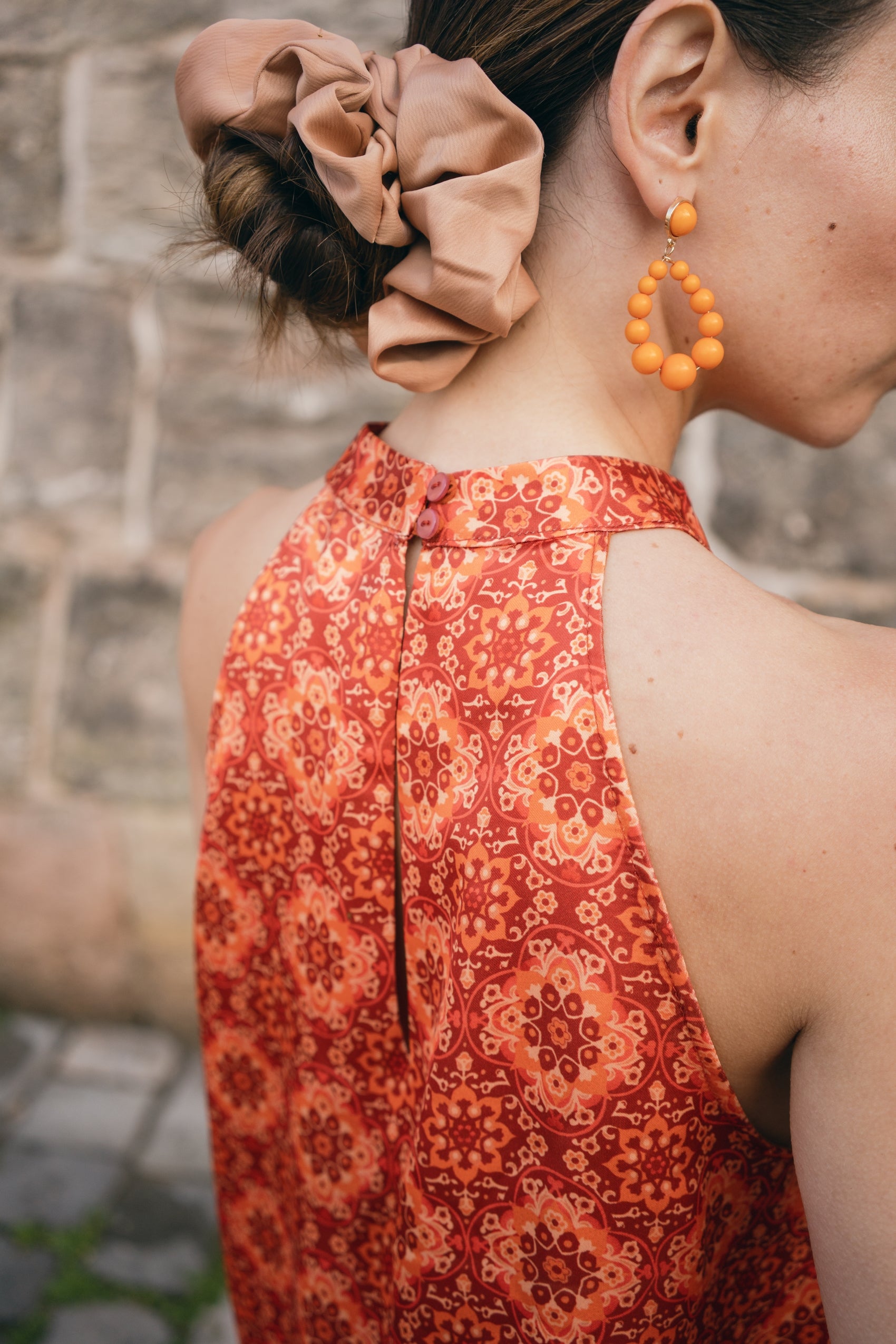 Top Allegria orange - Rezine Paris