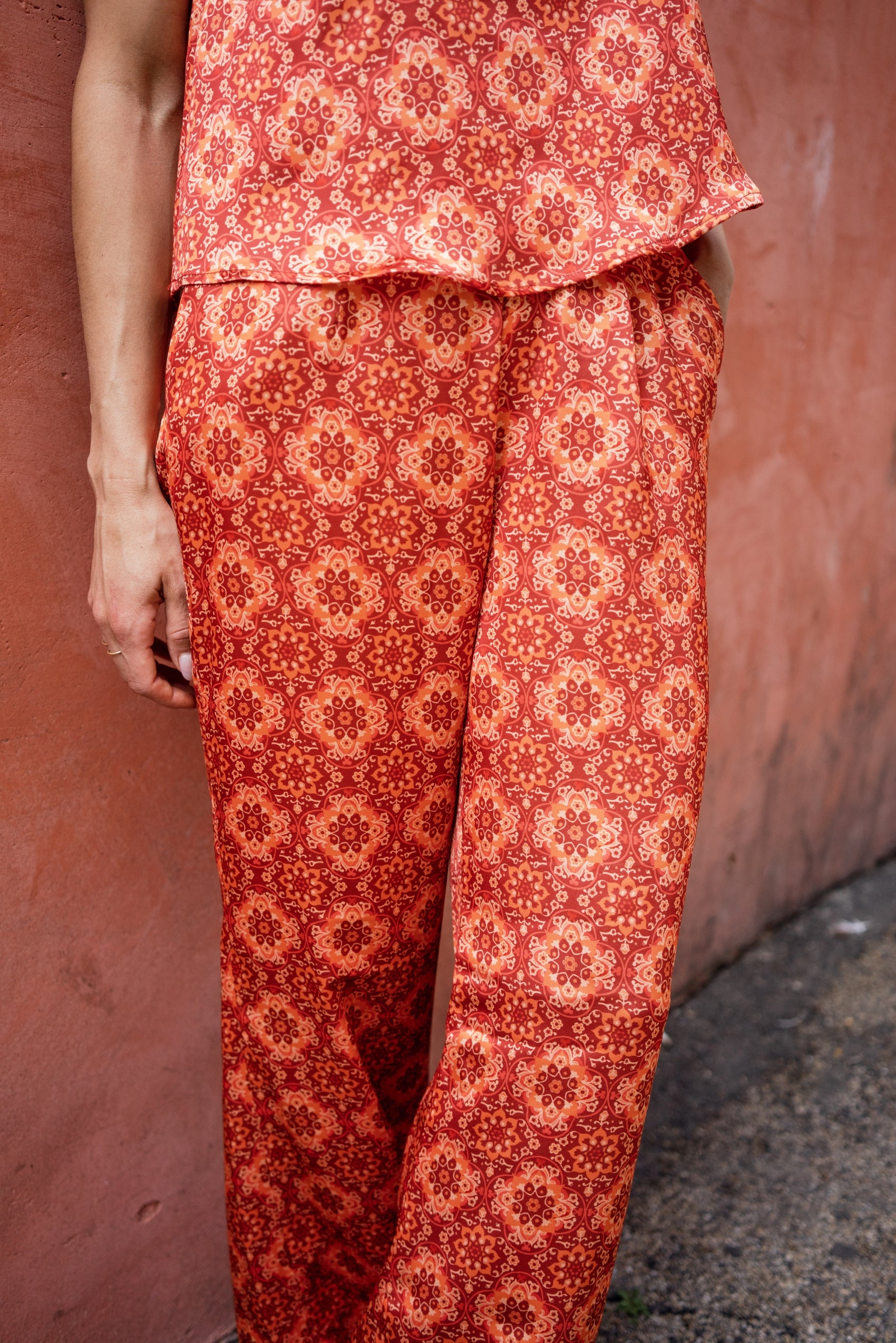 Pantalon Pablo azulejos - Rezine Paris
