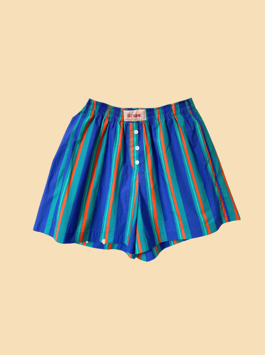Short Noé print parasol