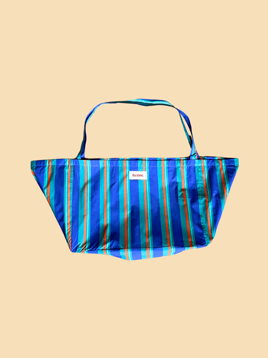 Totebag Honfleur print parasol - Rezine Paris