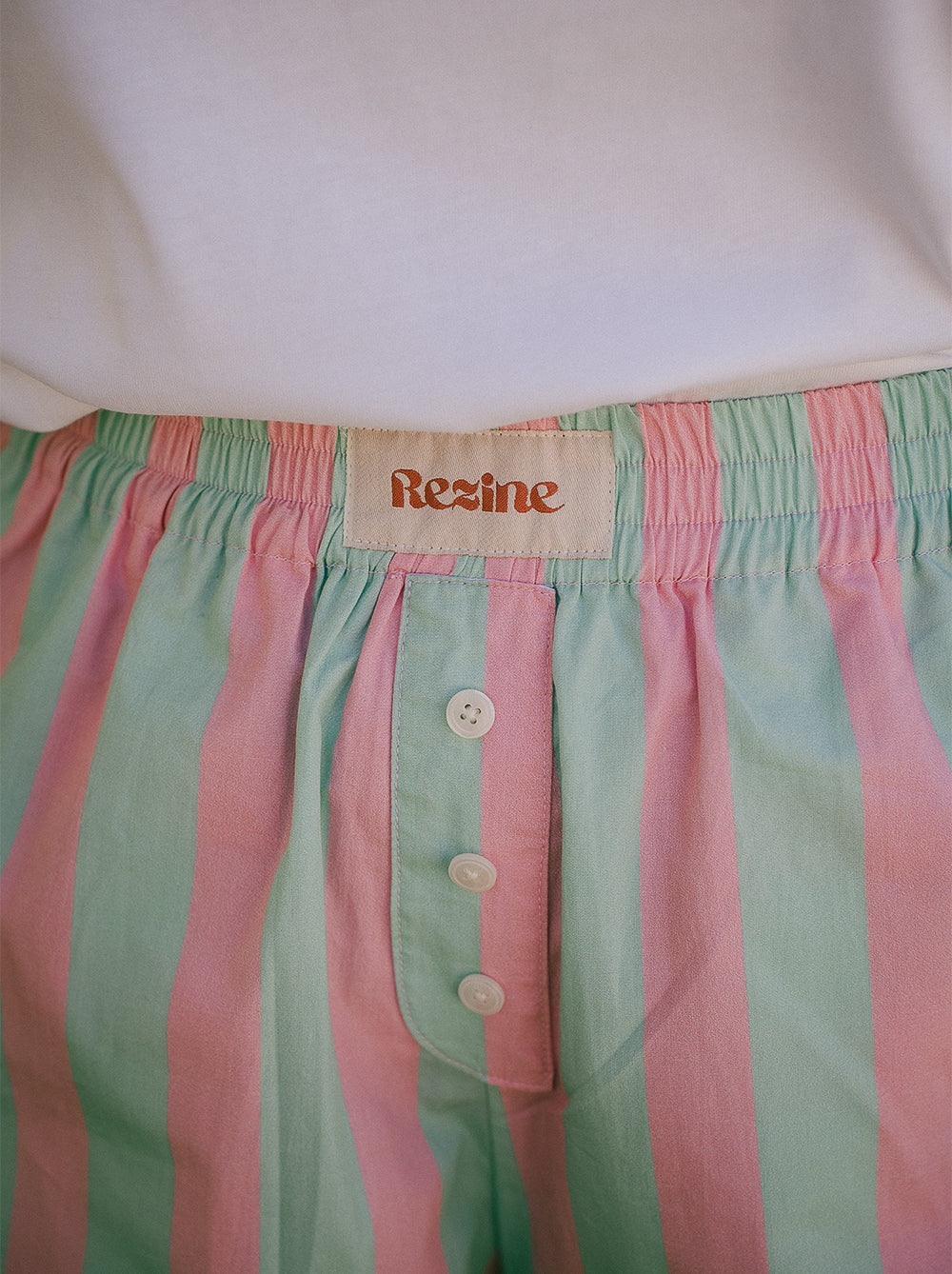 Short Noé print serviette
