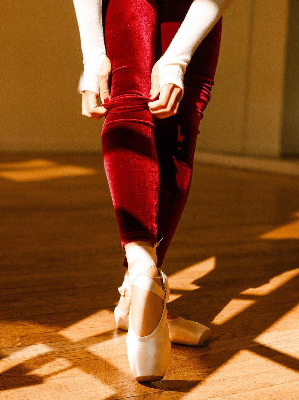 Legging velours Flashdance Burgundy - Rezine Paris