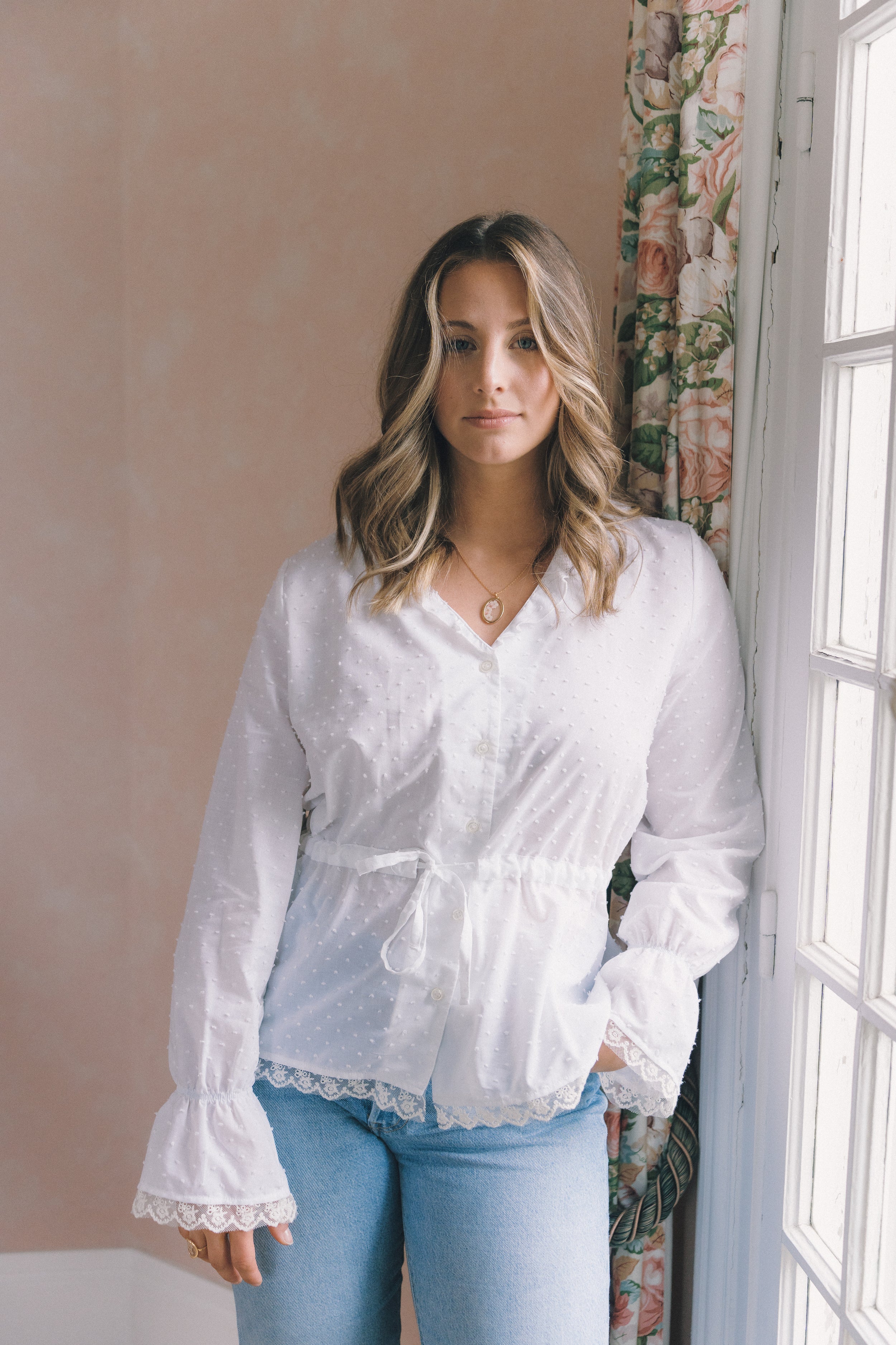 Blouse Jeanne Plumetis